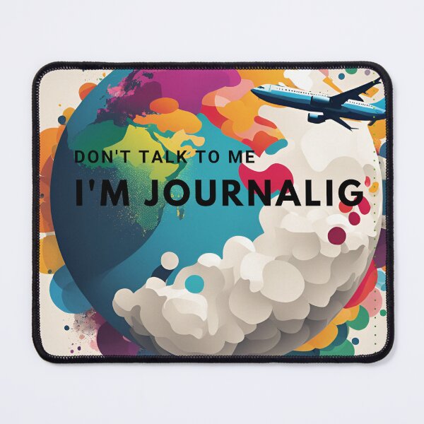 Item preview, Don't talk to me i'm colorful journaling designed and sold by Abelievingheart.