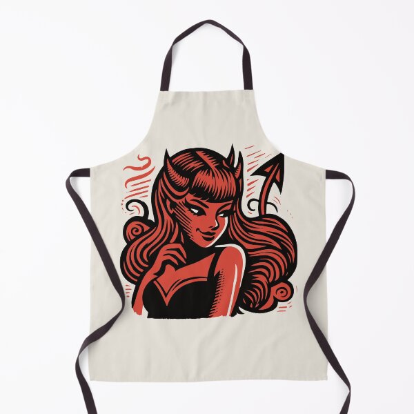 Item preview, Retro Devil Girl designed and sold by Texterns.