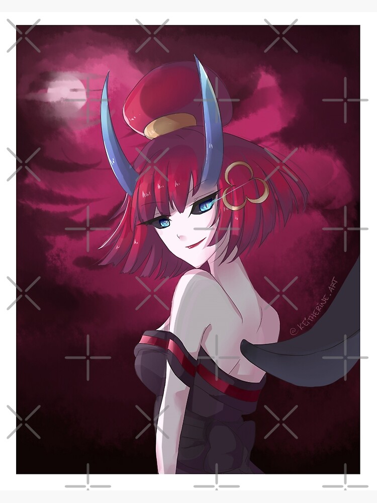 blood moon evelynn art board print by keitherine art redbubble redbubble