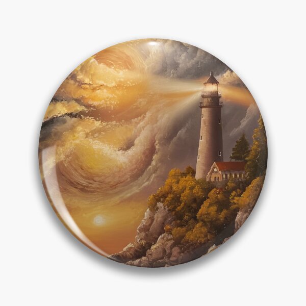 Item preview, Digital Lighthouse Painting designed and sold by PaintedPixels01.
