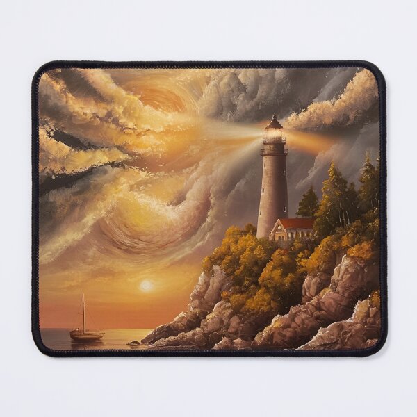 Item preview, Digital Lighthouse Painting designed and sold by PaintedPixels01.