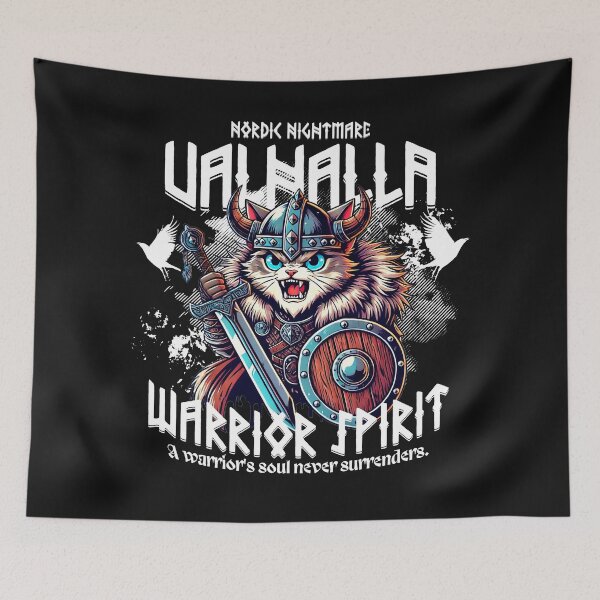 Artikelvorschau, Valhalla-Kriegergeist entworfen und verkauft von Belarte.shop.