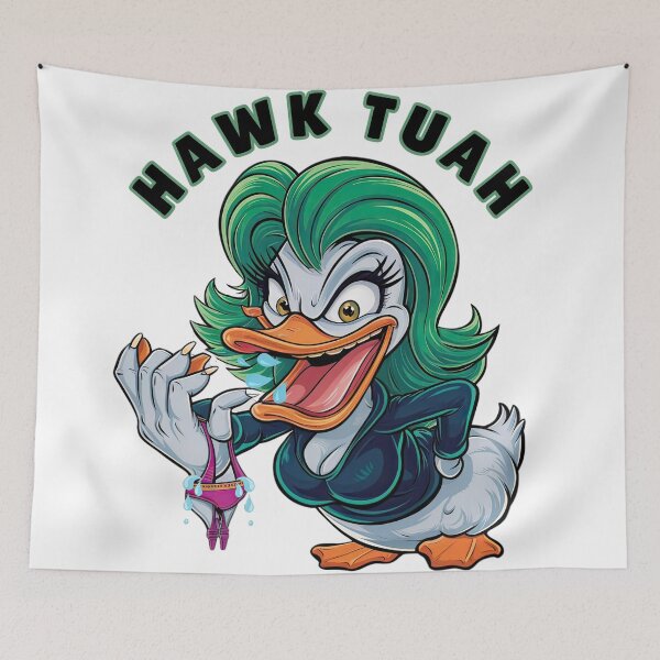 Item preview, Crazy Female Duck spitting on the thing. designed and sold by RvinJo8.
