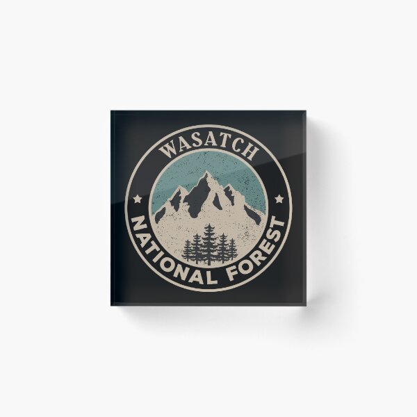 Item preview, wasatch National Forest designed and sold by graphic-map.
