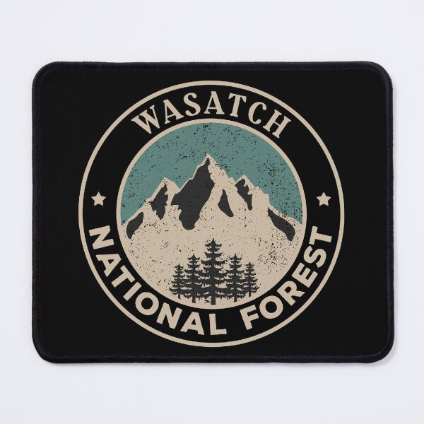 Item preview, wasatch National Forest designed and sold by graphic-map.