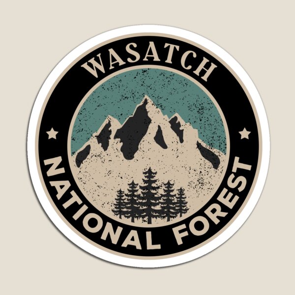 Item preview, wasatch National Forest designed and sold by graphic-map.
