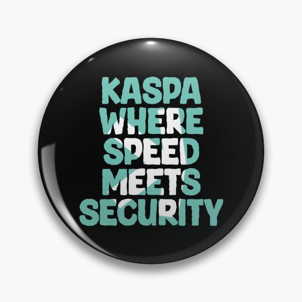 Item preview, Kaspa Crypto Power Digital Currency Art designed and sold by RadDeck.