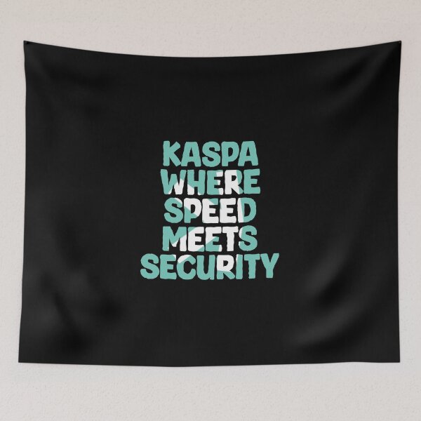 Item preview, Kaspa Crypto Power Digital Currency Art designed and sold by RadDeck.