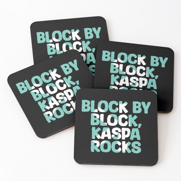 Item preview, Kaspa Crypto Insight Blockchain Vision Design designed and sold by RadDeck.