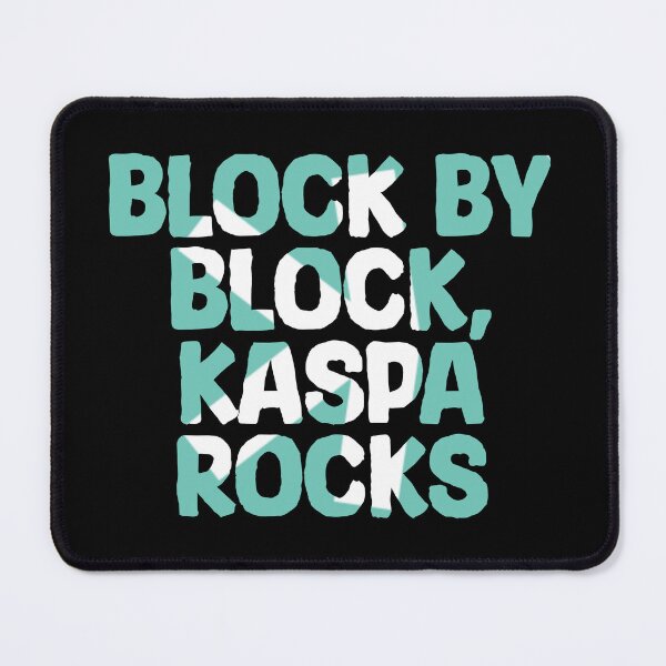 Item preview, Kaspa Crypto Insight Blockchain Vision Design designed and sold by RadDeck.