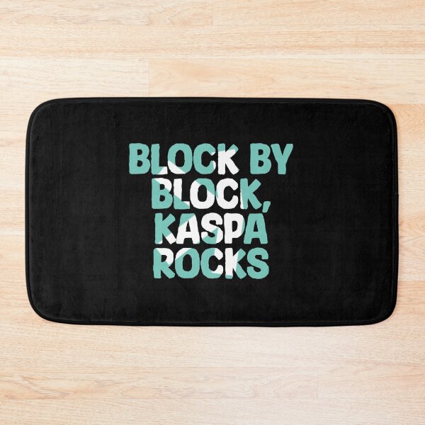 Item preview, Kaspa Crypto Insight Blockchain Vision Design designed and sold by RadDeck.