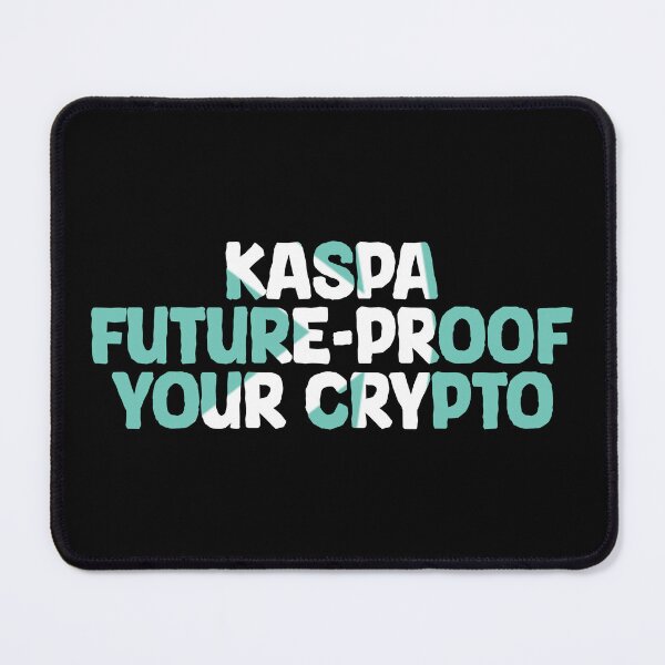Item preview, Kaspa Crypto Evolution Blockchain Progress Design designed and sold by RadDeck.