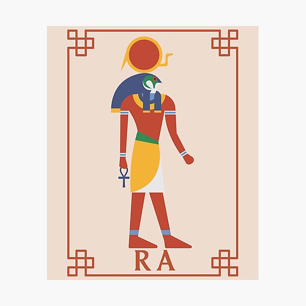 Artikel-Vorschau von Ra, König der Götter, ägyptische Mythologie, designt und verkauft von Lady-Frost.