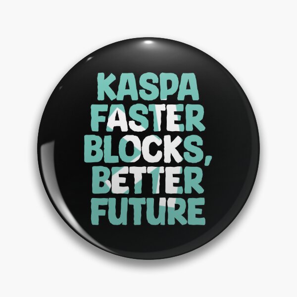 Item preview, Kaspa Crypto Synergy Harmonized Blockchain Design designed and sold by RadDeck.