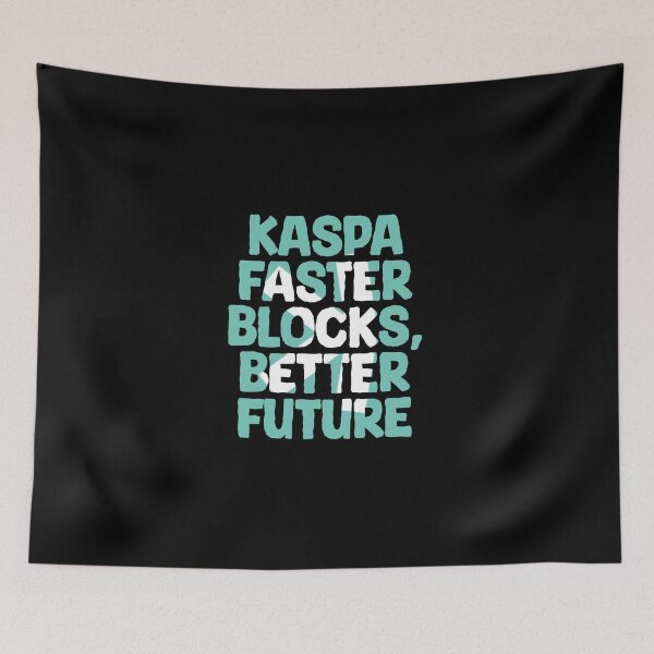 Item preview, Kaspa Crypto Synergy Harmonized Blockchain Design designed and sold by RadDeck.