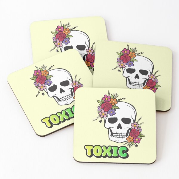 Item preview, Toxic flory skull  designed and sold by NurzZz73.