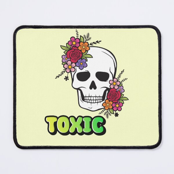 Item preview, Toxic flory skull  designed and sold by NurzZz73.