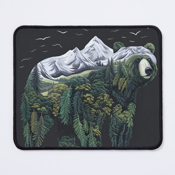 Item preview, Alaska's Mountain Bear designed and sold by PaintedPixels01.