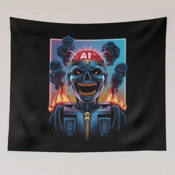 Item preview, Evil AI Robot designed and sold by Haunting Visions.