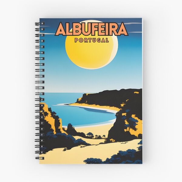 Item preview, Albufeira Retro Travel Art Poster designed and sold by ZionPosteria.