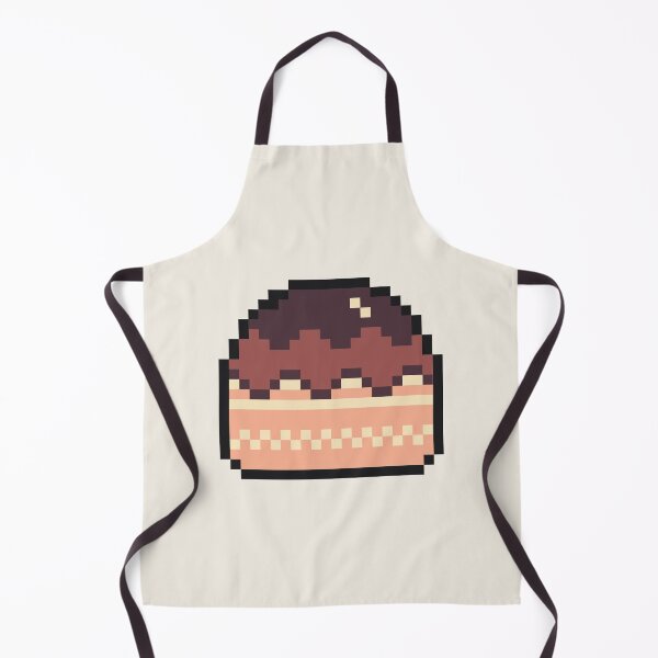 Item preview, delicious chocolate cake pixel art designed and sold by helixter.