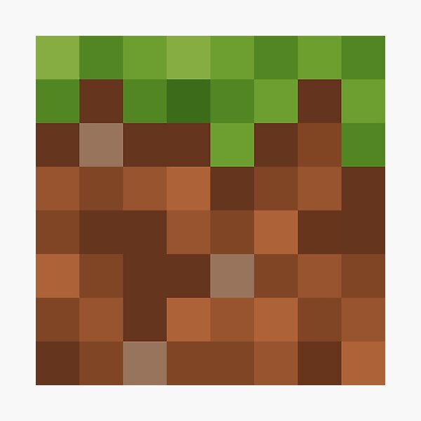 Item preview, minecraft mini dirt block designed and sold by Margaritta.