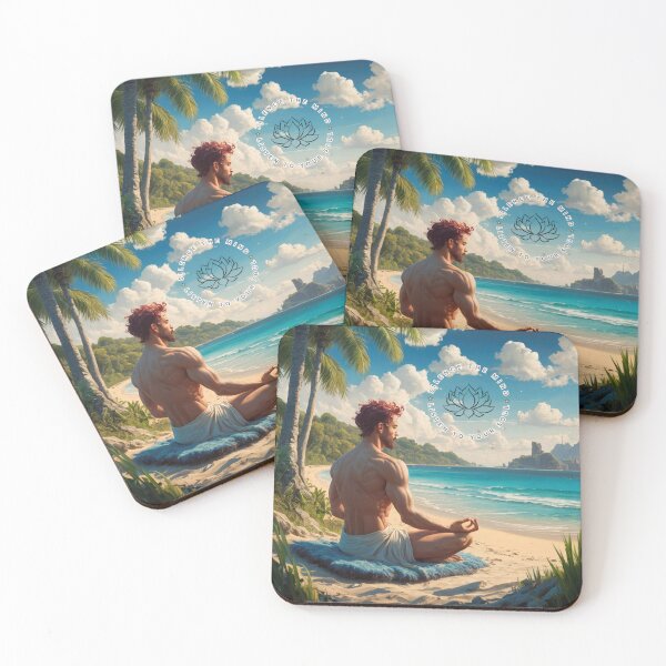 Item preview, Meditation by the Beach: "Silence the mind, listen to your soul." designed and sold by RvinJo8.