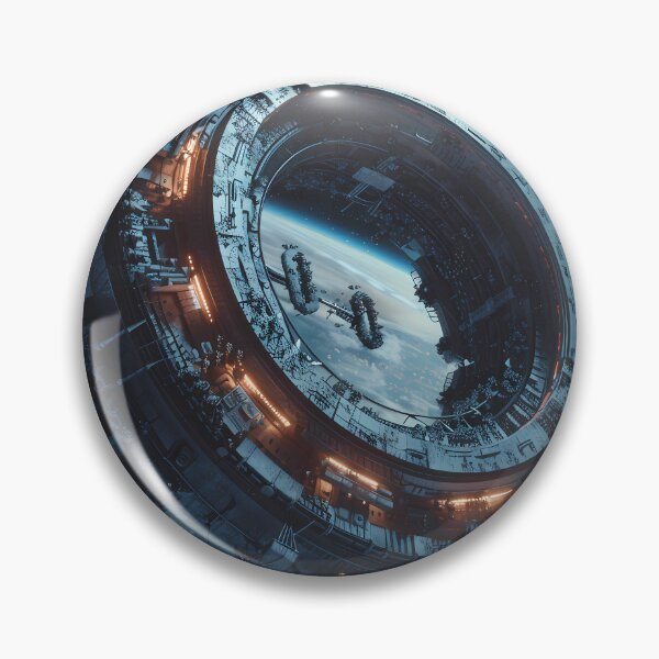 Item preview, Future Spaceship Alphabet O Design designed and sold by Lucky-Sheep777.