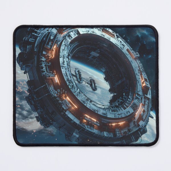 Item preview, Future Spaceship Alphabet O Design designed and sold by Lucky-Sheep777.