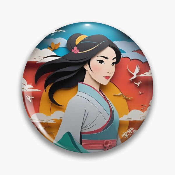 Item preview, Japanese Papercut Princes Art designed and sold by PaintedPixels01.
