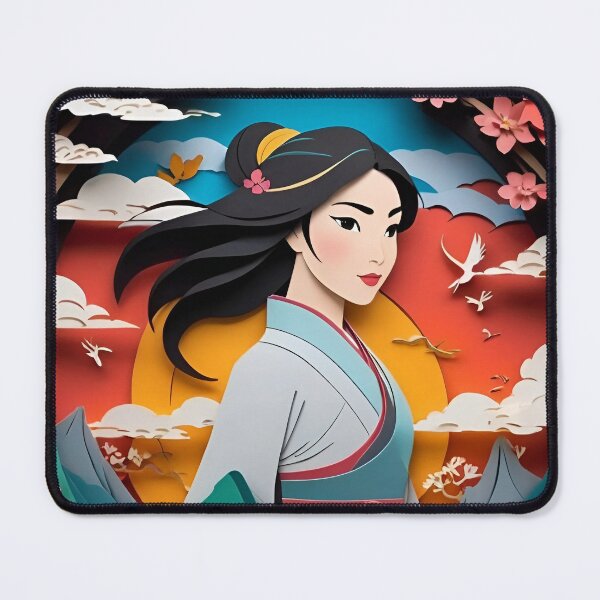 Item preview, Japanese Papercut Princes Art designed and sold by PaintedPixels01.