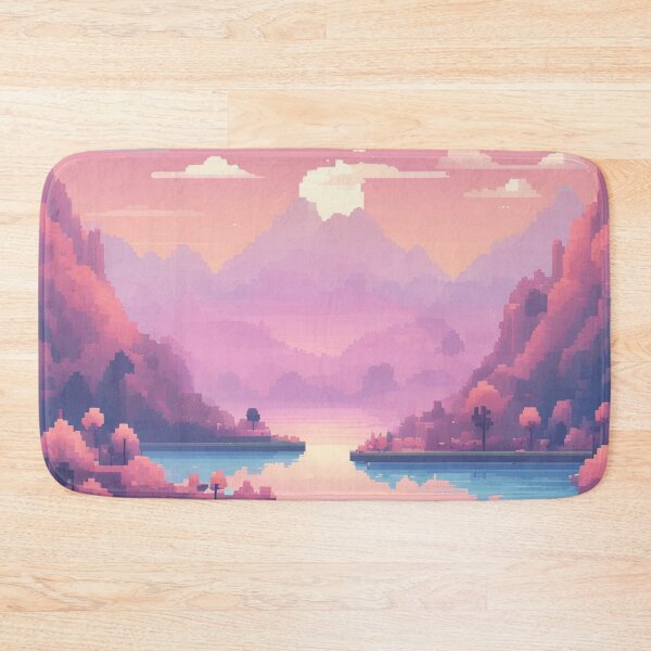 Item preview, Pastel Pixel Gaming Landscape designed and sold by Fanverse Merchandise.