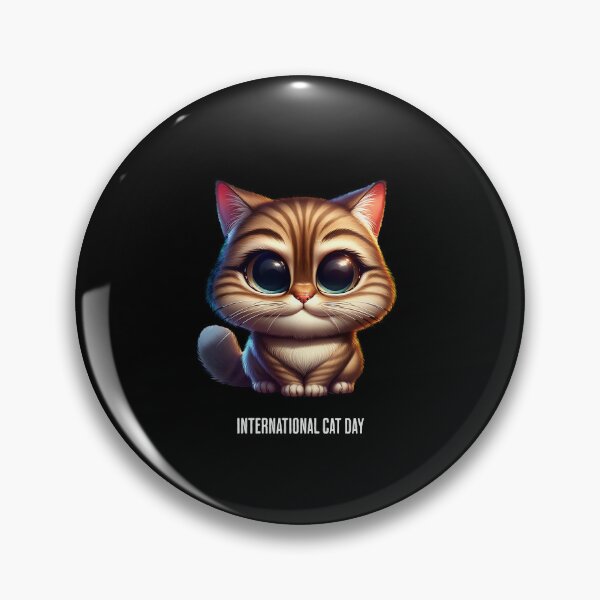 Item preview, Cute little cat - International Cat Day designed and sold by Pflugart.