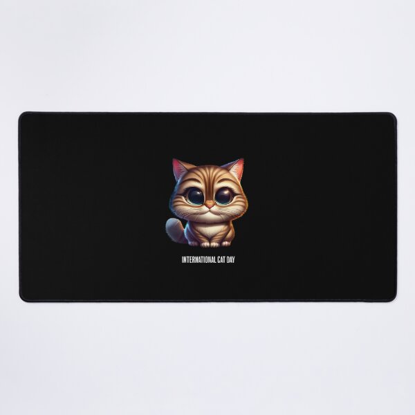 Item preview, Cute little cat - International Cat Day designed and sold by Pflugart.