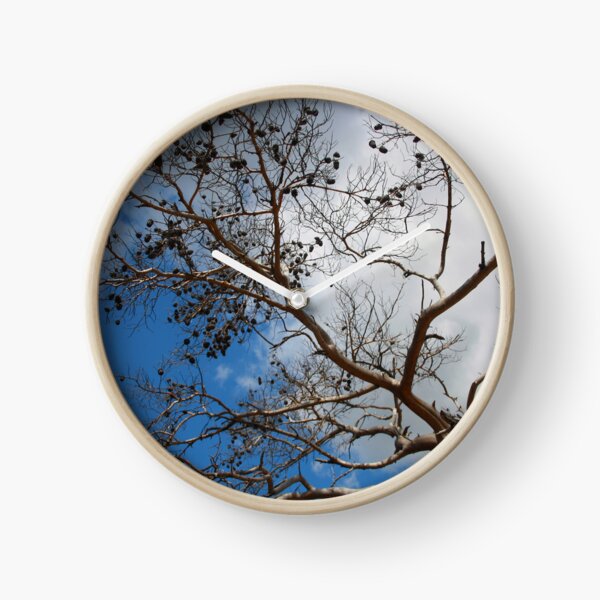 Item preview, The Skeleton of A Pine Tree Against Sky and Clouds designed and sold by taiche.