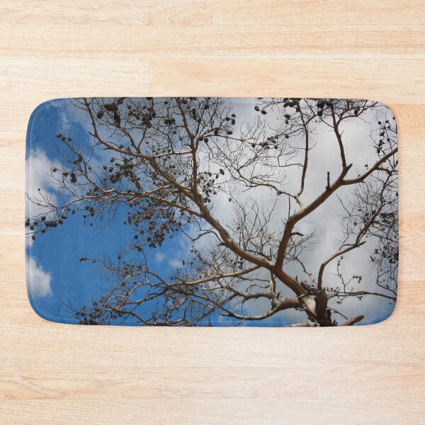 Item preview, The Skeleton of A Pine Tree Against Sky and Clouds designed and sold by taiche.