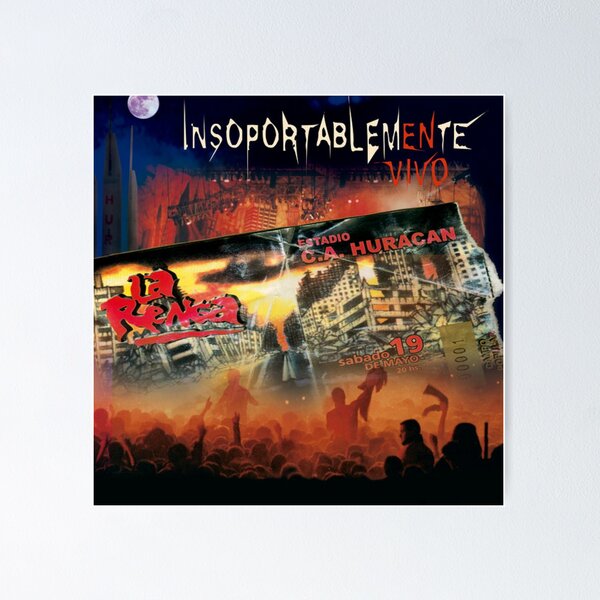 Item preview, La Renga - Insoportablemente Vivo album 2001 designed and sold by AyanaLine.