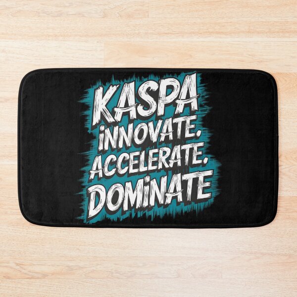 Item preview, Kaspa Crypto Success Blockchain Growth Design designed and sold by RadDeck.
