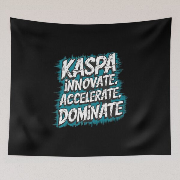 Item preview, Kaspa Crypto Success Blockchain Growth Design designed and sold by RadDeck.