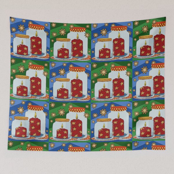 Item preview, Christmas Quilt, pattern designed and sold by AvotArt.