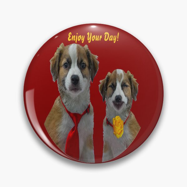 Item preview, Enjoy Your Day Dogs, Brushed Art designed and sold by kristalcurt.