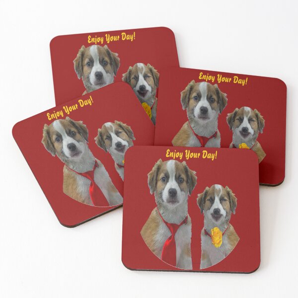 Item preview, Enjoy Your Day Dogs, Brushed Art designed and sold by kristalcurt.