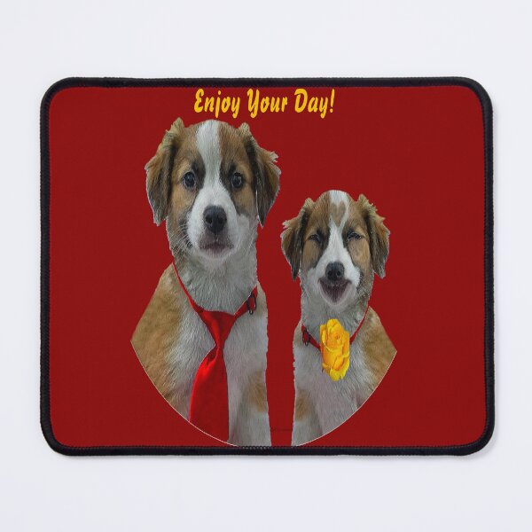 Item preview, Enjoy Your Day Dogs, Brushed Art designed and sold by kristalcurt.