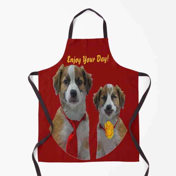 Item preview, Enjoy Your Day Dogs, Brushed Art designed and sold by kristalcurt.