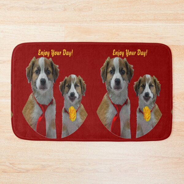 Item preview, Enjoy Your Day Dogs, Brushed Art designed and sold by kristalcurt.
