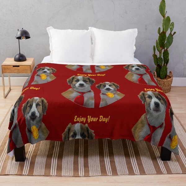 Item preview, Enjoy Your Day Dogs, Brushed Art designed and sold by kristalcurt.