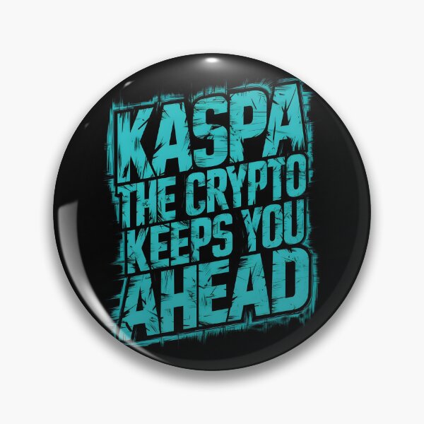 Item preview, Kaspa Crypto Future Innovative Blockchain Design designed and sold by RadDeck.