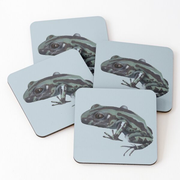 Item preview, Senegal Running Frog :: Reptiles and Amphibians designed and sold by Platinumfrog.