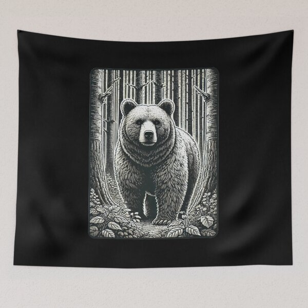 Item preview, Bear and Forest designed and sold by Blink Art Studio.