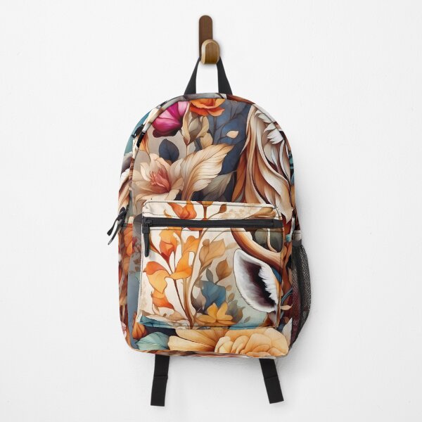 Item preview, Floral Majesty: Deer Amidst Blossom Flowers designed and sold by FocusedArt.